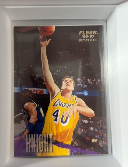 1996-97 Fleer #205 Travis Knight — front