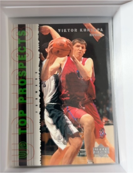 2003-04 Upper Deck Top Prospects #9 Viktor Khryapa — front