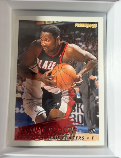 1994-95 Fleer #185 Jerome Kersey — front