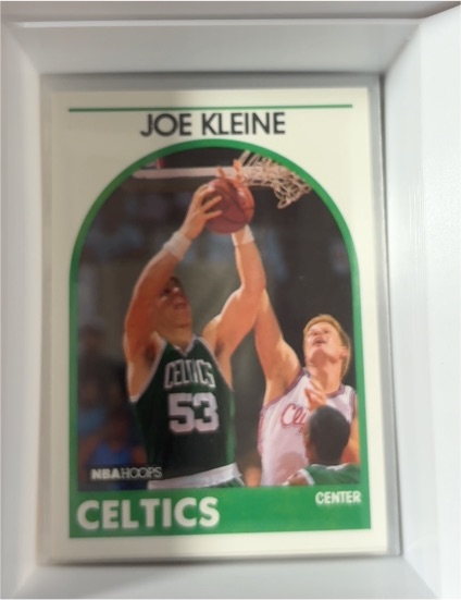 1989-90 NBA Hoops #47 Joe Kleine Boston Celtics — front