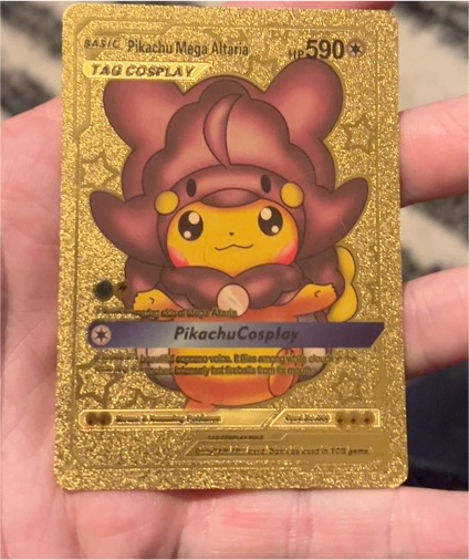 2020 Pokémon Pikachu Mega Altaria #590 — front