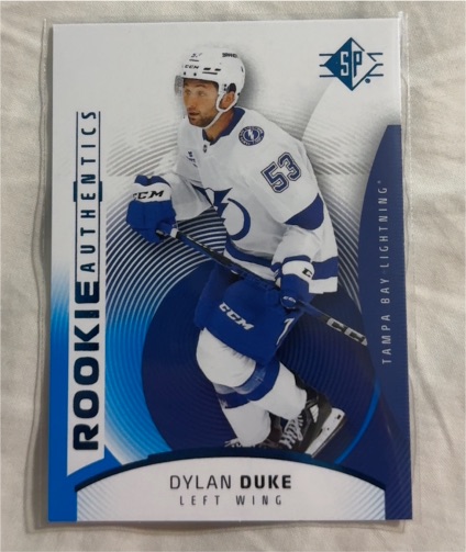 2025-26 Upper Deck SP Rookie Authentics #104 Dylan Duke — front