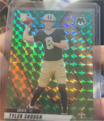 2025 Panini Mosaic #312 Tyler Shough — front
