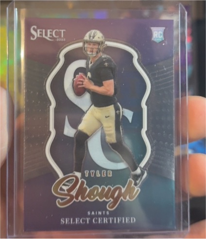 2025 Panini Select Certified #10 Tyler Shough — front