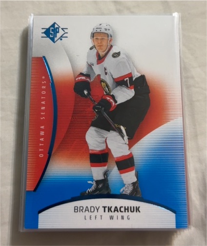 2025-26 Upper Deck SP Hockey #34 Brady Tkachuk — front