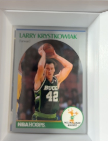 1990-91 NBA Hoops #177 Larry Krystkowiak — front