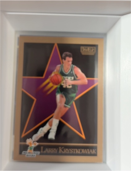 1990 SkyBox #160 Larry Krystkowiak — front