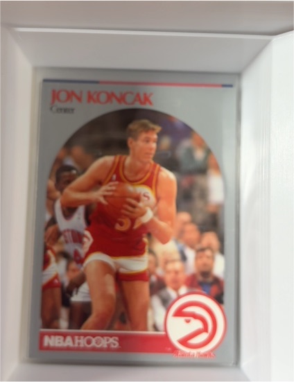 1990-91 NBA Hoops #28 Jon Koncak — front