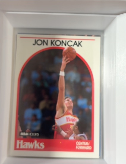 1989 NBA Hoops #151 Jon Koncak — front
