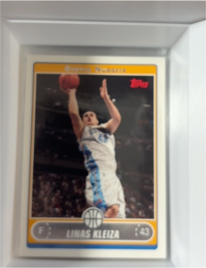2006-07 Topps #127 Linas Kleiza — front