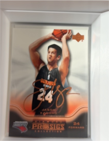 2004-05 Upper Deck Pro Sigs #8 Jason Kapono — front