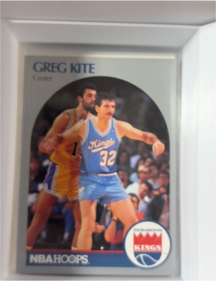1990-91 NBA Hoops #258 Greg Kite — front