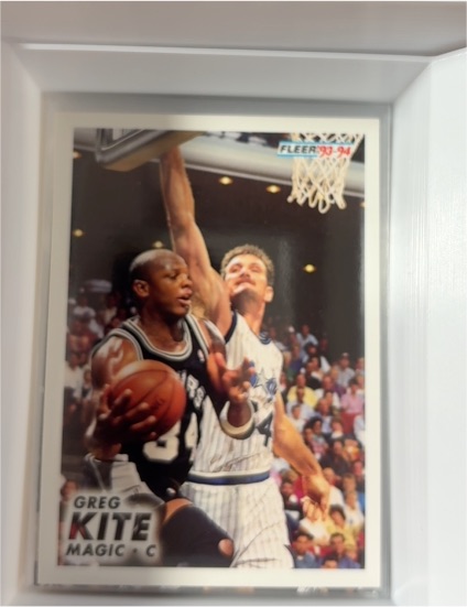 1993-94 Fleer #344 Greg Kite — front