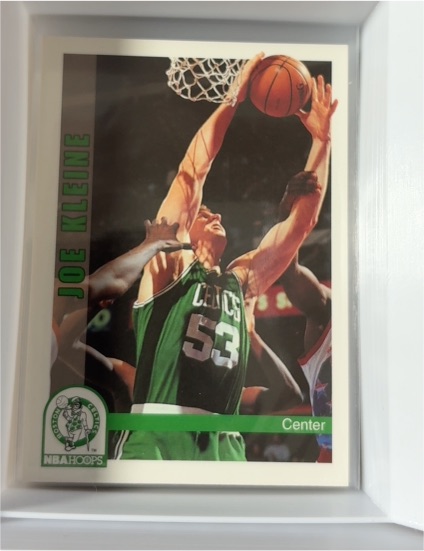 1991-92 NBA Hoops #53 Joe Kleine — front
