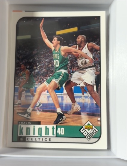 1998-99 Upper Deck UD Choice #10 Travis Knight — front