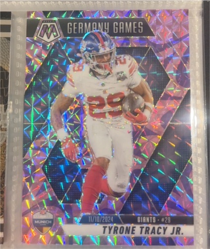 2025 Panini Mosaic #259 Tyrone Tracy Jr. — front