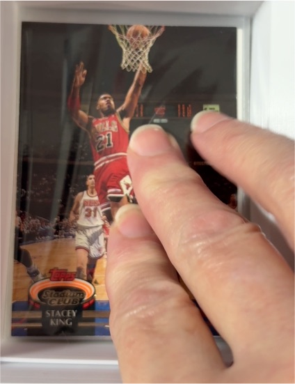 1992-93 Topps Stadium Club #86 Stacey King — front