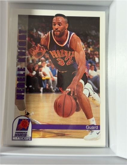 1992-93 NBA Hoops #182 Negele Knight — front