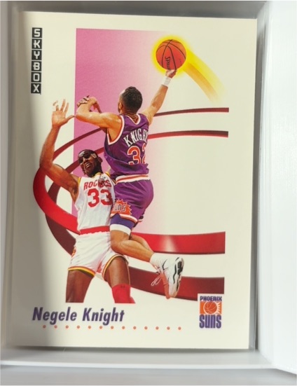 1991-92 Skybox #226 Negele Knight — front
