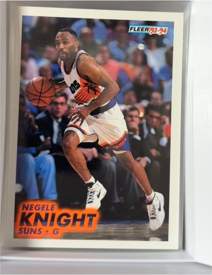 1993-94 Fleer #168 Negele Knight — front