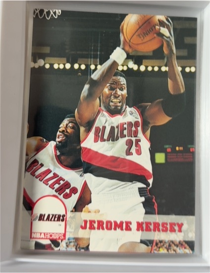 1993 NBA Hoops #180 Jerome Kersey — front
