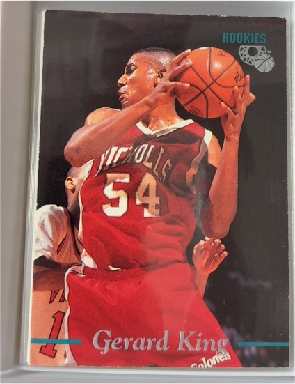 1995 Classic Rookies #77 Gerard King Nicholls State Colonels — front