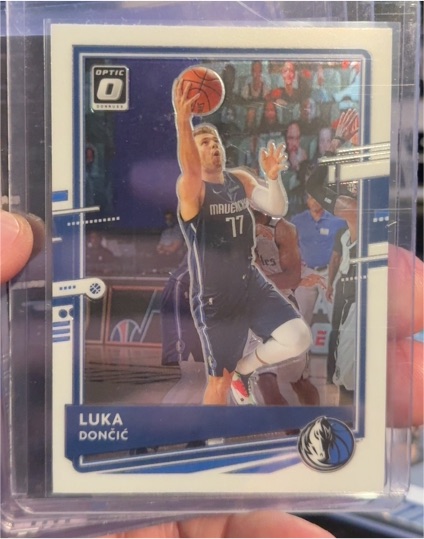 2020-21 Panini Donruss Optic #86 Luka Dončić — front
