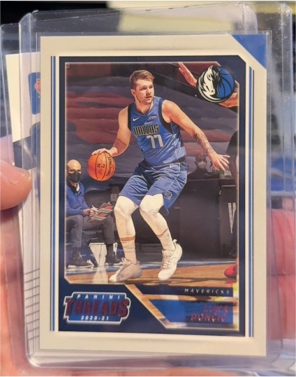 2020-21 Panini Chronicles Threads #82 Luka Dončić — front