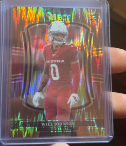 2025 Panini Select #122 Will Johnson — front