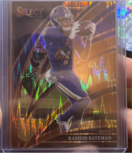 2025 Panini Select #261 Rashod Bateman — front