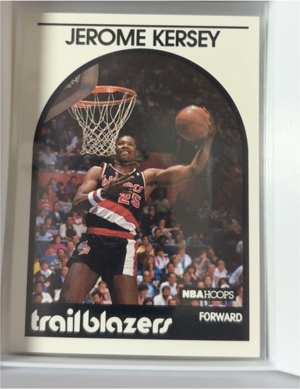1989-90 NBA Hoops #285 Jerome Kersey — front