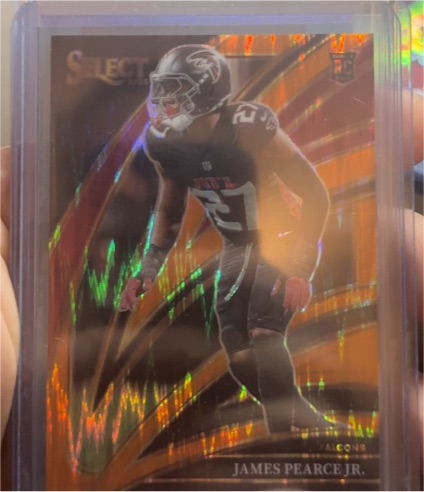 2025 Panini Select #247 James Pearce Jr. — front