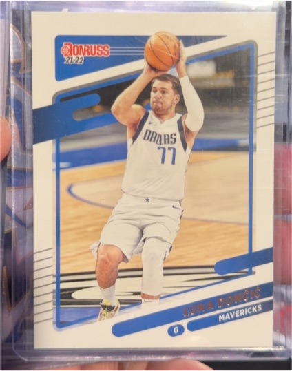 2021-22 Panini Donruss #77 Luka Doncic — front