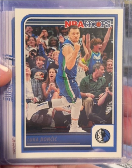 2023-24 Panini NBA Hoops #158 Luka Doncic — front