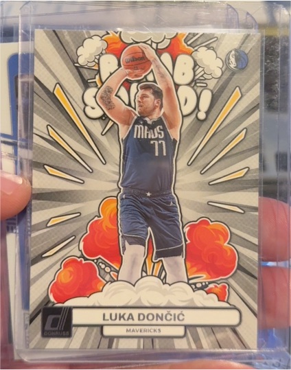 2023-24 Donruss #3 Luka Dončić Bomb Squad — front