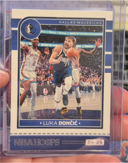 2024-25 Panini NBA Hoops #115 Luka Dončić — front