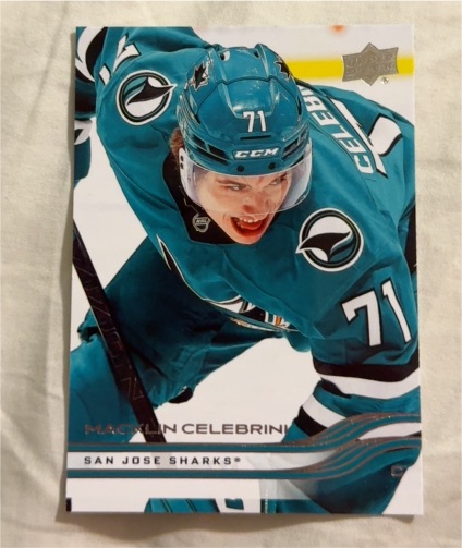 2025-26 Upper Deck Series 1 #136 Macklin Celebrini — front