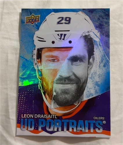 2025-26 Upper Deck Series 1 UD Portraits #P-30 Leon Draisaitl — front