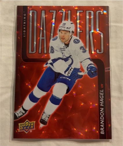 2025-26 Upper Deck Series 1 Dazzlers #DZ-34 Brandon Hagel — front