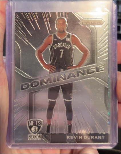2020-21 Panini Prizm #14 Kevin Durant Dominance — front