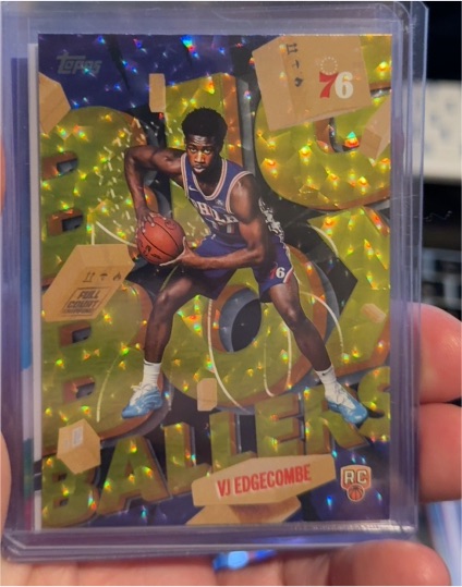 2025-26 Topps Big Box Ballers #BB-3 VJ Edgecombe Rookie — front