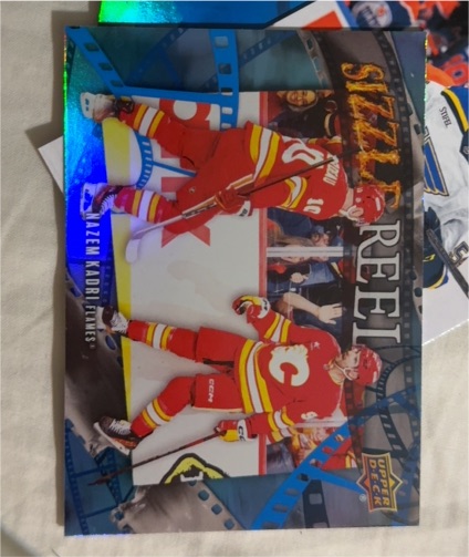2025-26 Upper Deck #SR-10 Nazem Kadri Sizzle Reel — front