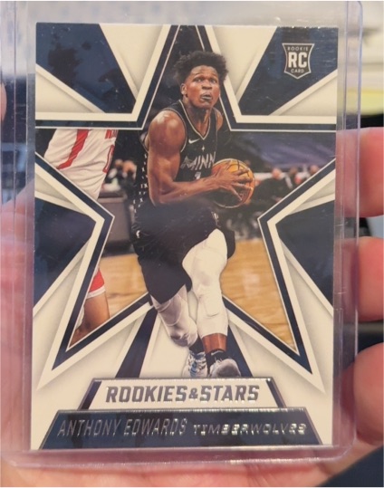 2020-21 Panini Chronicles Rookies & Stars #657 Anthony Edwards — front