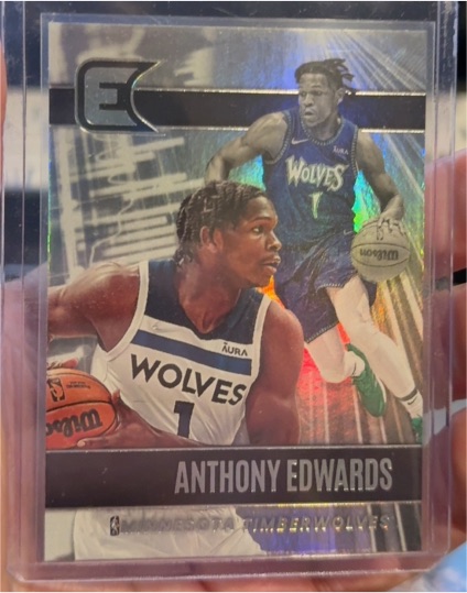 2021-22 Panini Chronicles Essentials #307 Anthony Edwards — front