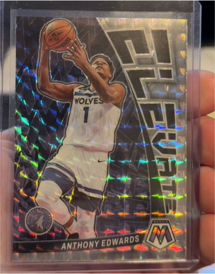 2022-23 Panini Mosaic Elevate #5 Anthony Edwards — front