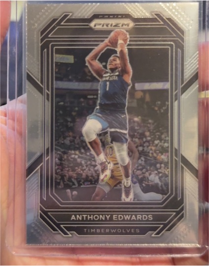 2022-23 Panini Prizm #56 Anthony Edwards — front