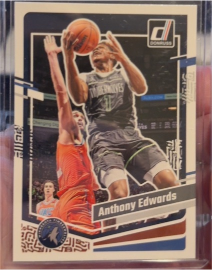 2023-24 Donruss #137 Anthony Edwards — front