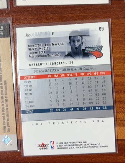 2003-04 Fleer Hot Prospects #69 Jason Kapono — front
