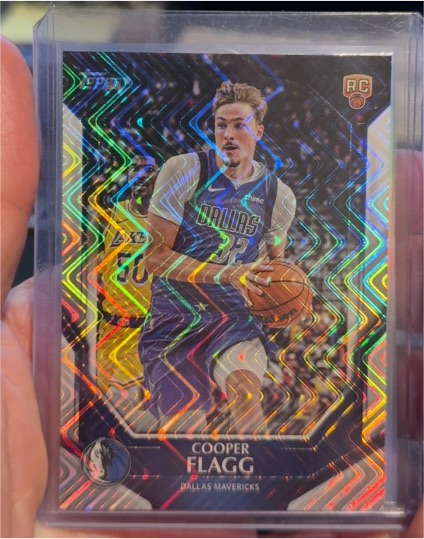2025-26 Topps Chrome #201 Cooper Flagg — front
