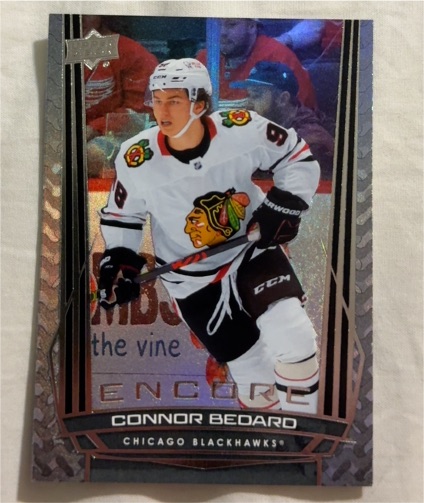 2025-26 Upper Deck Series 1 Encore #E-24 Connor Bedard — front